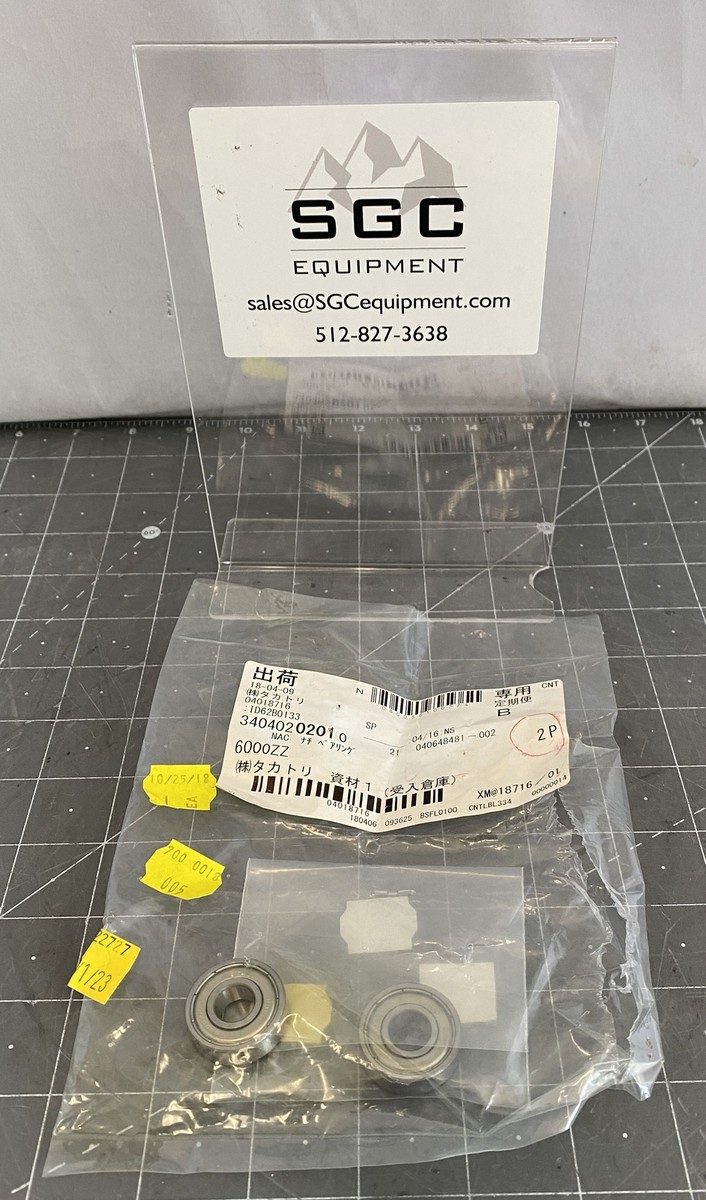 Nachi-Fujikoshi Bearing PN: 6000ZZ | eBay
