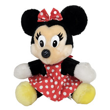 Minnie Mouse Plush Vtg Disneyland Walt Disney World Small Soft Stuffed Animal