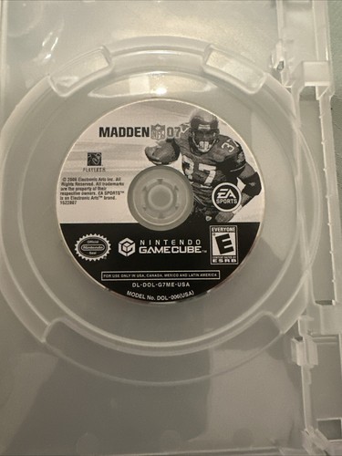 Madden NFL 07 (Nintendo GameCube, 2006) In Clear Untitled Box - Picture 1 of 3