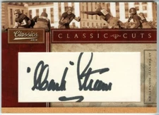 2010 Panini Classics Classic Cuts auto Hank Stram #41/50  *KANSAS CITY CHIEFS*