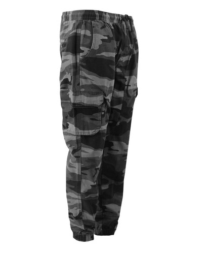Men's Premium Outdoor Joggers Elastic Waist Casual Cargo Pants - Picture 17 of 19