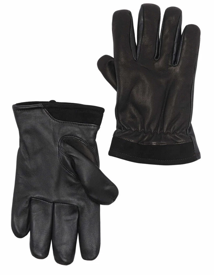 ugg gloves men Capitan Leather XL Black NWT