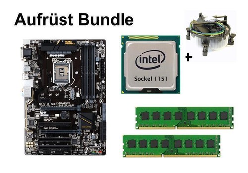 Aufrüst Bundle - Gigabyte GA-B150-HD3P + Intel Core i7-7700K + 32GB RAM #124879 - Afbeelding 1 van 4