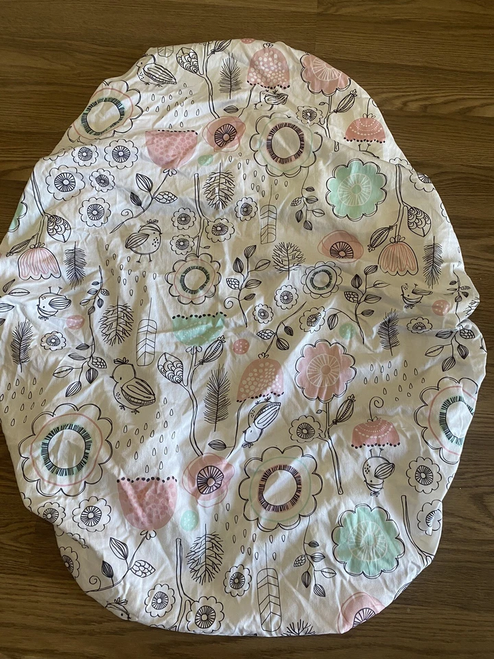 Juego de funda de cama para cuna de bebé Lolli Living falda edredón sábana ajustable Foto 3 de 4