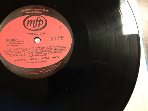 LORETTA LYNN & CONWAY TWITTY*DYNAMIC DUO*VINYL LP UK IMPORT EX~/VG MFP 5599 1977 - Picture 7 of 11