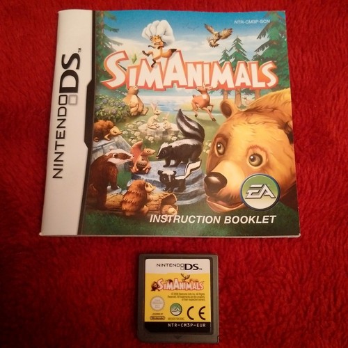 SIM ANIMALS Nintendo DS Game UK PAL COMPLETE in VGC & FWO - UK Seller - !L@@K! - 第 3/4 張圖片