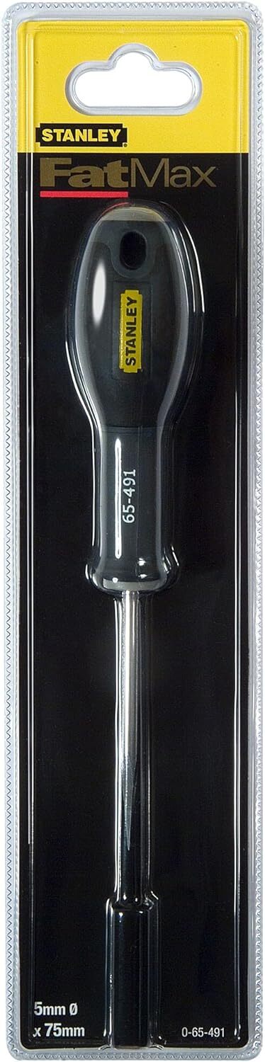 Thumbnail - Stanley Spitze Flache Ahle Kunststoff Schwarz Grau Neu Ovp