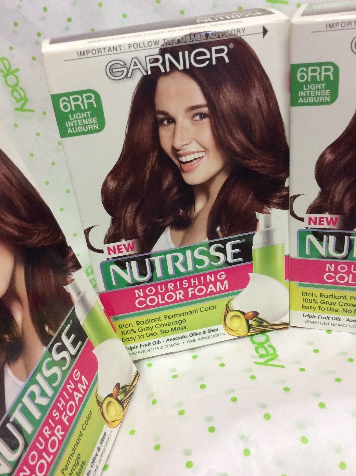 Foam 6rr Light Intense Auburn Hair Color