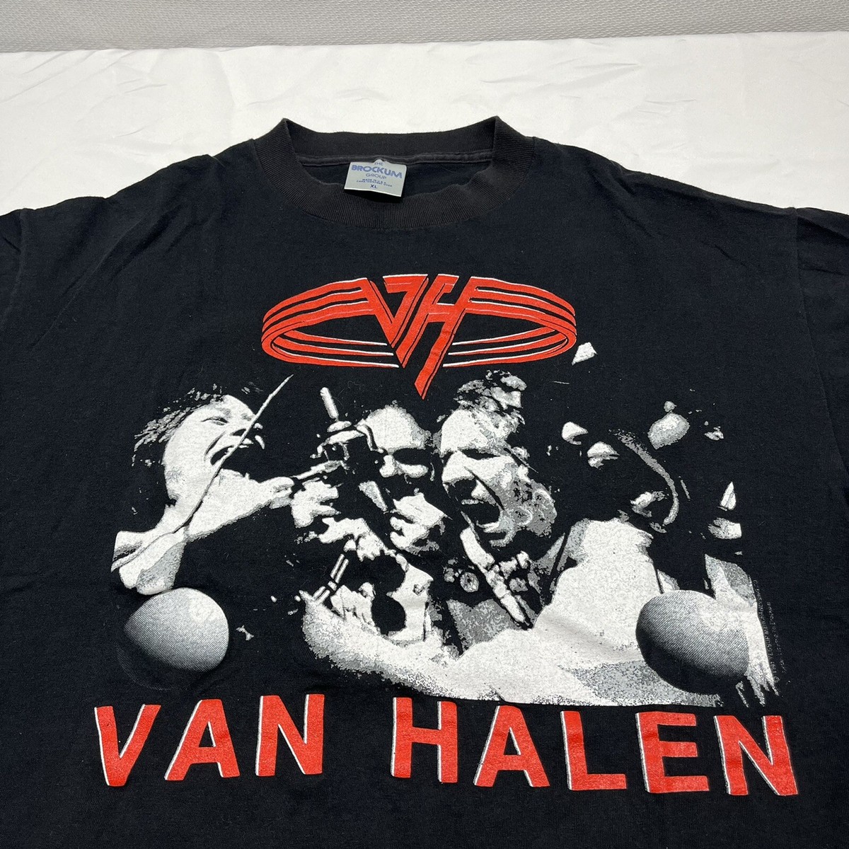 Vintage VAN HALEN Band T Shirt F*** N' Live & Uncensored Tour XL
