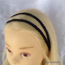 Synthetic Double Braided Girl Headband Hair Band with Elastic- 1
