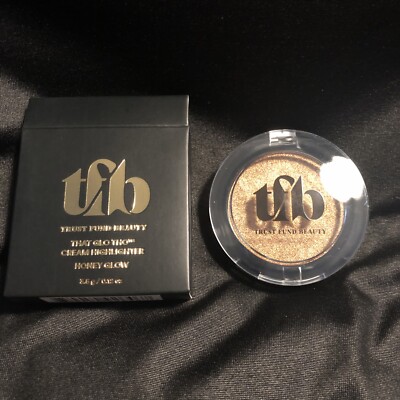 NIB Trust Fund Beauty That Glo Tho Cream Facial Highlighter Honey Glow