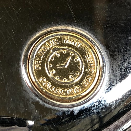 Harley Davidson Franklin Mint Heritage Softail Eagle Stand Quartz Pocket Watch - Picture 6 of 10