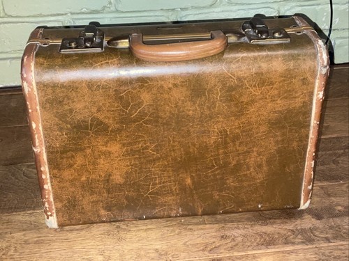 Samsonite Luggage MCM Train Case Small Suitcase 15x10x7 Shwayder Bros VTG - Picture 6 of 13
