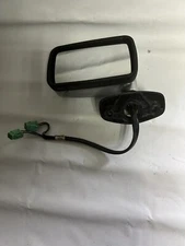 95 1995 JAGUAR XJS LEFT DRIVER SIDE VIEW DOOR MIRROR CHROME USED LH 92-95