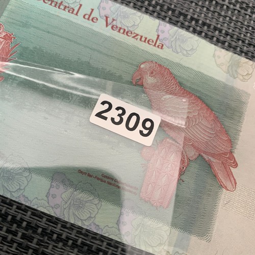 Parrot Note - Venezuela Bolivar Soberano 2018 2 Bolivars Banknote Currency - Picture 3 of 3