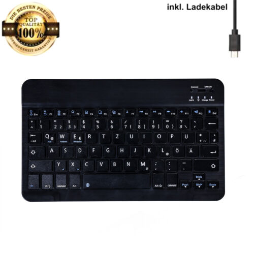 Kabellose Bluetooth Tastatur Mit Maus Tastatur Kabellos für Handy Tablet PC iPad - Bild 16 von 20