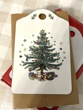 Christmas Holiday Tree Decorative Ceramic Nikko Snack/Cheese Board Celebration
