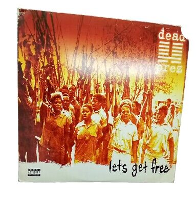 Dead Prez 2 CD LOT Lets Get Free, RBG New poster included Restored 2 like  new