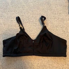 Warner's Wireless T-Shirt Bra Size 38C in Black