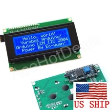Blue Serial IIC/I2C/TWI 2004 204 20X4 Character LCD Module Display For Arduino
