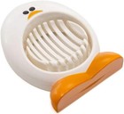 Egg Slicer Easy Egg Preparation for Appetizers and Salads, Hand Wash, White