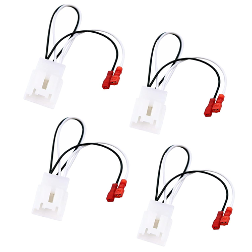 Car Replacement Door Speaker Wiring Harness Plug Connector for Ford, Pack of 4