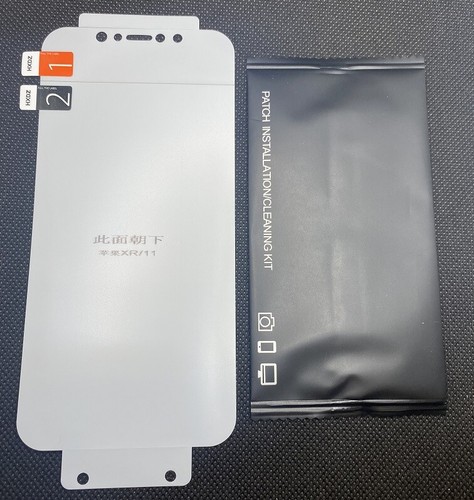 Hydrogel Screen Protector + Tools For iPhone 14 13 12 11 Mini Pro Max SE X 8 7 6 - Picture 30 of 41