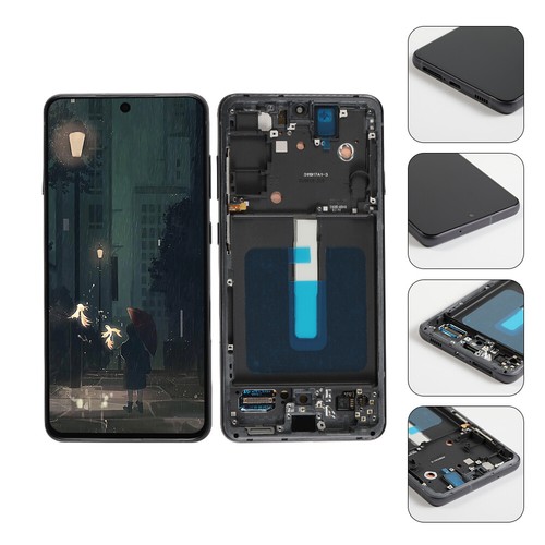 For Samsung Galaxy S21 FE 5G SM-G990U U1 LCD Screen Touch Replacement Graphite