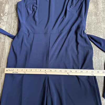 オールインワン・サロペット RALPH LAUREN Women Jumpsuits 200957619 001 BLUE Lauren Ralph Lauren Sleeveless Belted Jumpsuit Womens 8 Blue