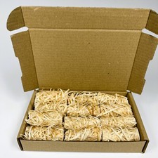 Eco Friendly Natural Wood Wool Fire lighters 12 Pieces 0.54 per lighter