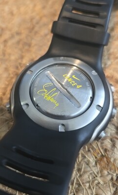 専用　LANCE4 デジタル腕時計　NIKE Nike Timing Lance 4 Black Titanium Silver Digital Sports