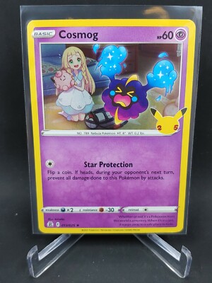 Pokemon Cosmog 013/025 25th Anniversary Celebrations Holo