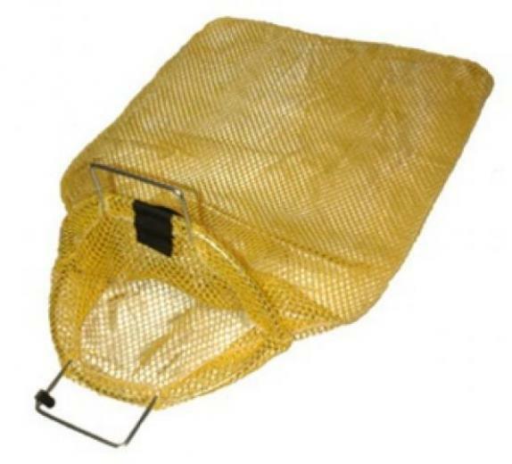 Performance Divers Galvanized Wire Handle Mesh Catch Bag D-Ring