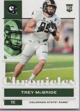 2022 Panini Chronicles Draft Picks #14 Trey McBride Colorado State Rams RookieRC