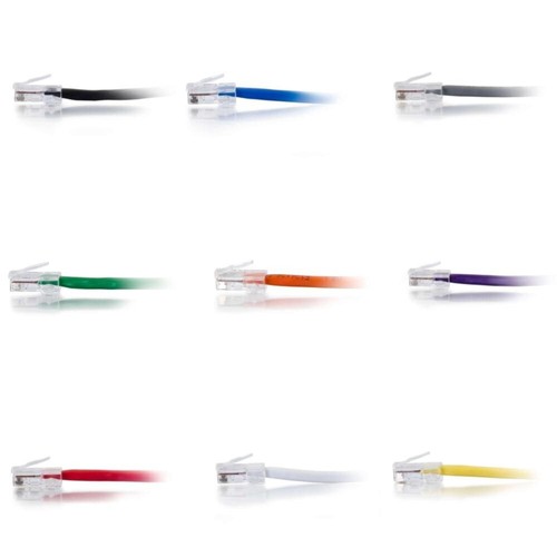 Cable de conexión de red Ethernet Cat6 de 5 pies (1,5 m) sin arranque sin blindaje (UTP) - C2G - Imagen 1 de 30