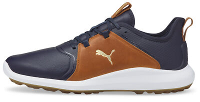 PUMA IGNITE Fasten8 Crafted Golf Shoes 376232-04 - Navy Blazer/Brown Men's  New | eBay