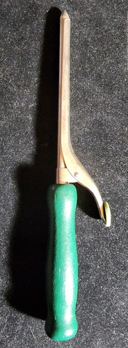 Antique Vintage Hair Curler Curling Tool Primitive Wand W/ Wooden Handle. X1959 - Picture 1 of 4