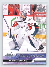Clay Stevenson Young Guns Washington Capitals 2023-24 Upper Deck Series 2 #457