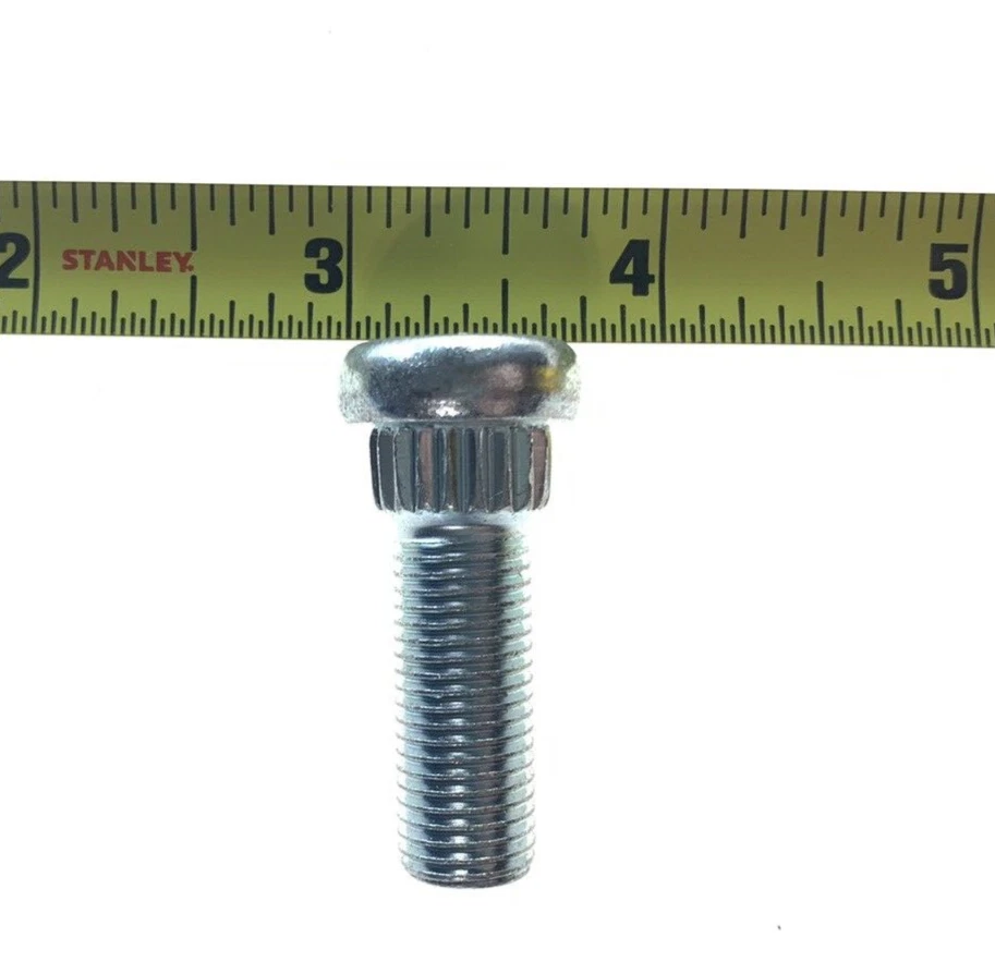 Taco de perno de rueda Chrysler 7/16"-20 1,38"-1,41" taco .556-.556" acero moleteado 6 piezas 320 Foto 4 de 4