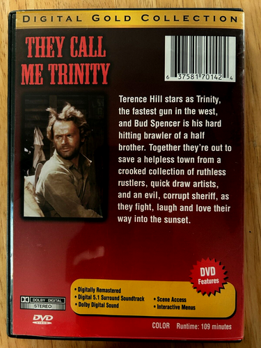 They Call Me Trinity (1970) / Trinity Is Still My Name (1971) (VG) Bud Spencer - Picture 3 of 7