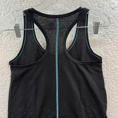 Athletic Works Brand Women’s Black Sleeveless “Stay Focused” Tank Top Medium - Picture 9 of 10