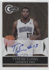 2010-11 Totally Certified Gold Signatures 17/25 Tyreke Evans #59 Auto 2w4