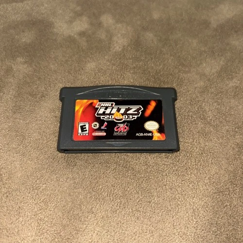 NHL Hitz 2003 – Nintendo Game Boy Advance GBA-tested and working