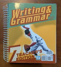 BJU Press Writing & Grammar 7 Teacher's Edition, Third Edition with CD, 2005