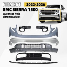 Front Bumper Assembly For 2022-2026 Gmc Sierra 1500 Slt W/park Sensor Na Engine
