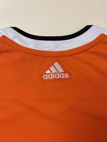 NWT Adidas Philadelphia Flyers Team Issue Authentic Orange Home Jersey 54 - Picture 5 of 6