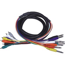 Hosa RCA-1/4" 8-Channel Recording Snake 6.6 ft.