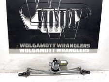 07-18 Jeep JK Wrangler Wiper Motor Assembly Bracket & Linkage 55077858AB OEM CC