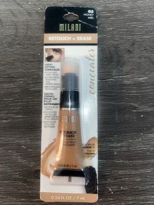 DISC Milani Retouch+Erase Concealer W/Cushion Tip In 05 Honey Miel 0.24oz NIP