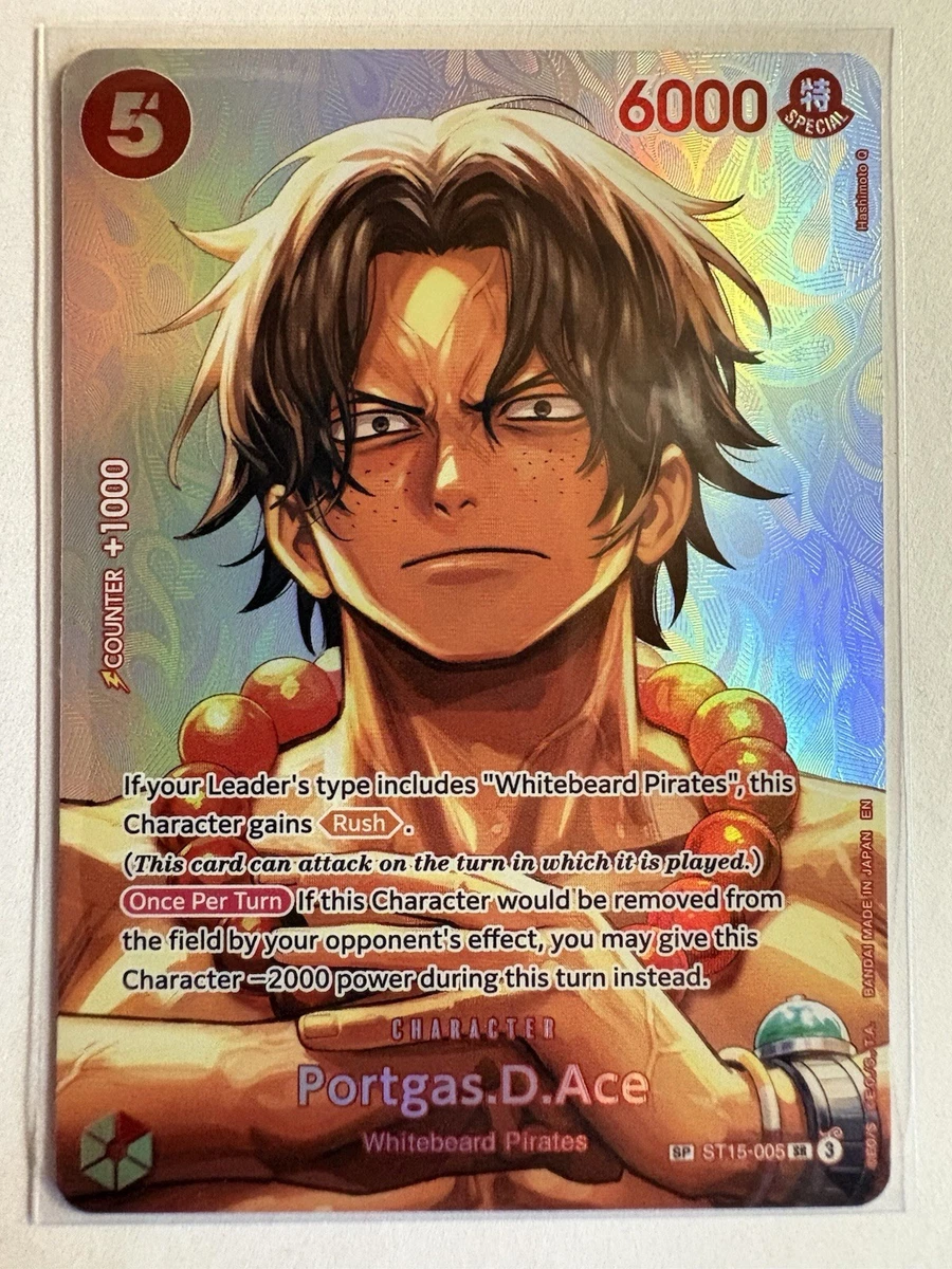 Portgas.D.Ace ST15-005 The Time of Battle for sale | eBay